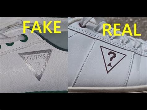 how to spot fake guess shoes|guess the real shoes.